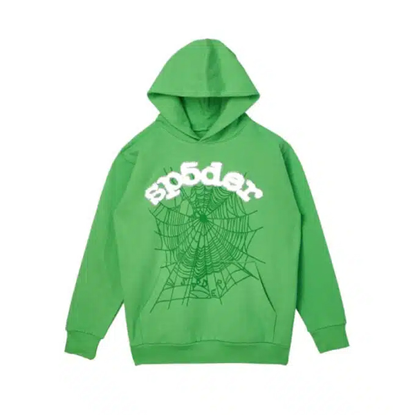 Green Sp5der Hoodie