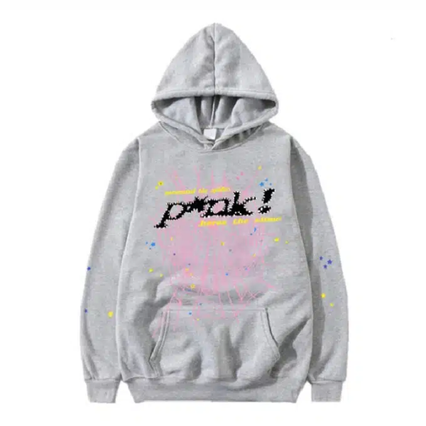 Grey Sp5der Hoodie