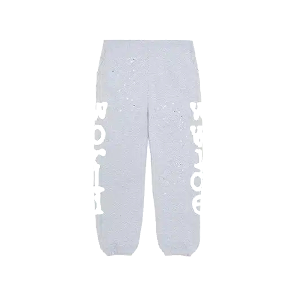 Grey Sp5der Sweatpants