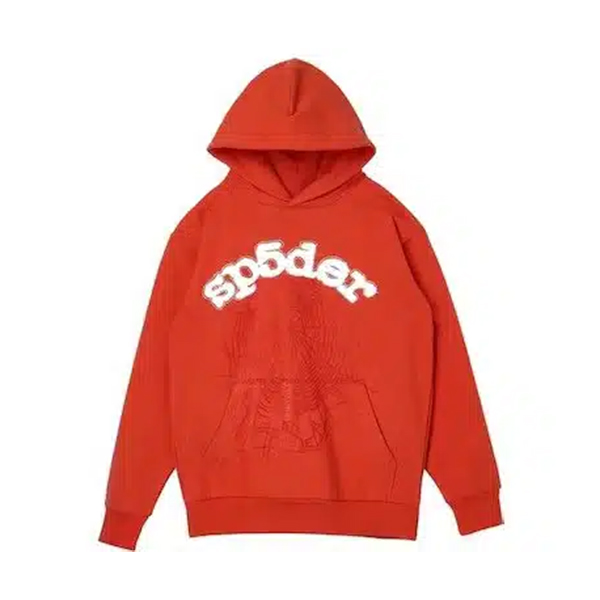 Orange Sp5der Hoodie