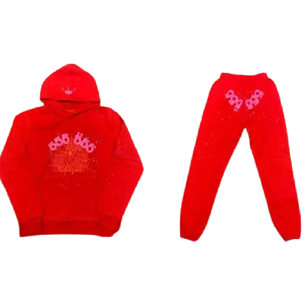 Red Sp5der Sweatsuit